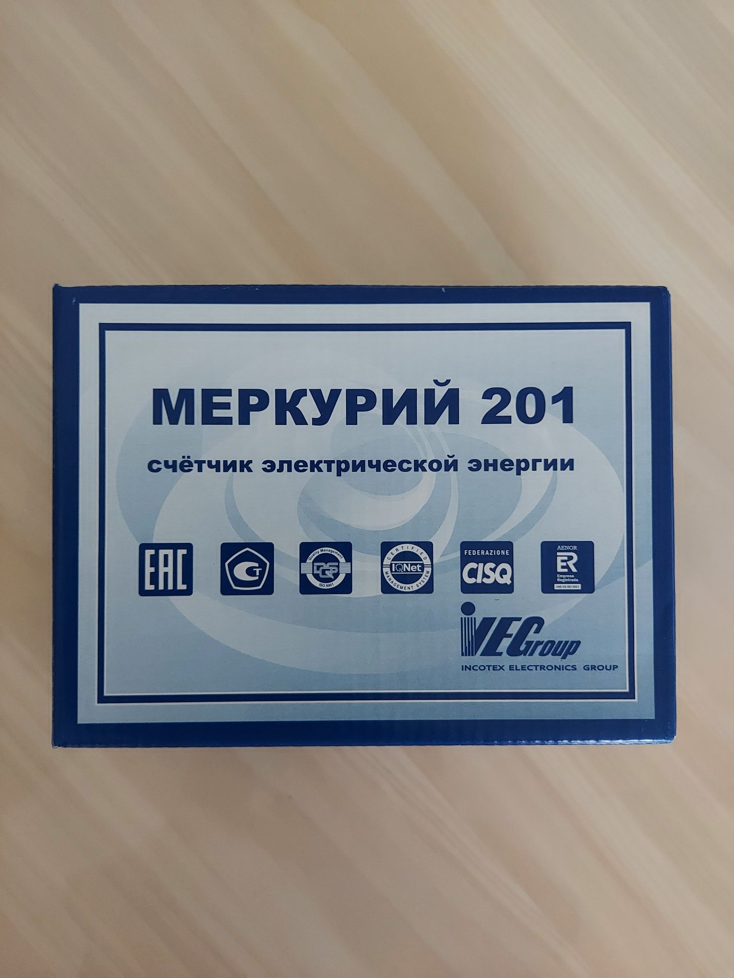 Продается счетчик электроэнергии Меркурий 201.