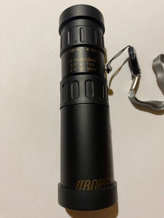 Monoclu-Monocular 10-180 x 32 mm, 3.5* la 10x și 2.0* la 180x URGENT