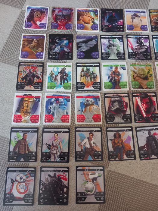 Колекция от карти Star Wars