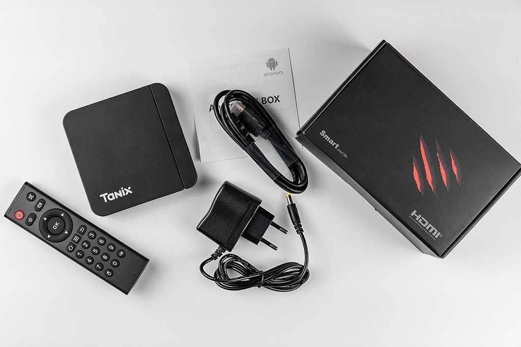 Tanix W2 Android TV Box - 2GB/16GB, Android 11, AV1, 4K, ТВ Бокс