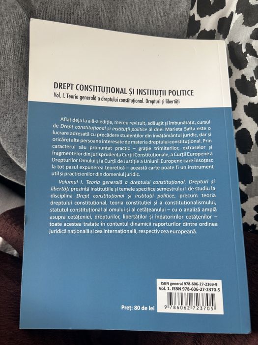 Drept constitutional si institutii politice