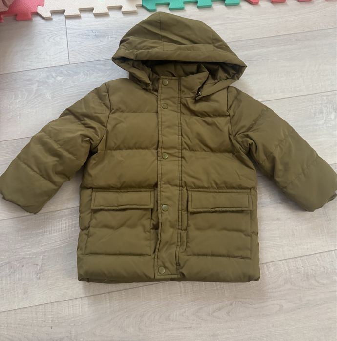 Geaca H&M umplutura puf si pene, 110 cm