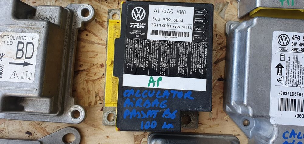 Calculator modul airbag Passat Golf Audi Focus Astra BMW Leon Tiguan