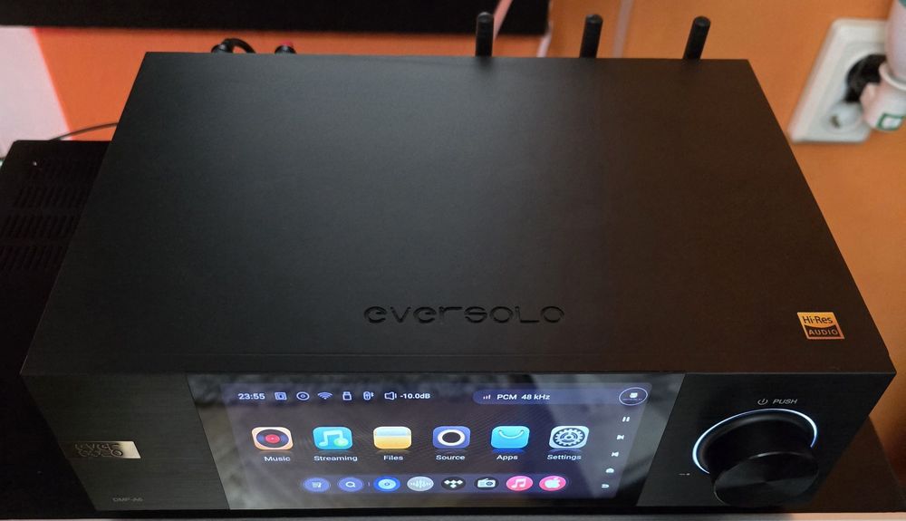 Eversolo DMP-A6+Ъпгрейд+SSD и гаранция, стриймър, DAC, Pre-Amp