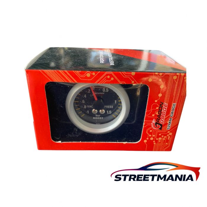 Boost Meter –уред за измерване на турбо налягане -30 до +30 psi, бууст
