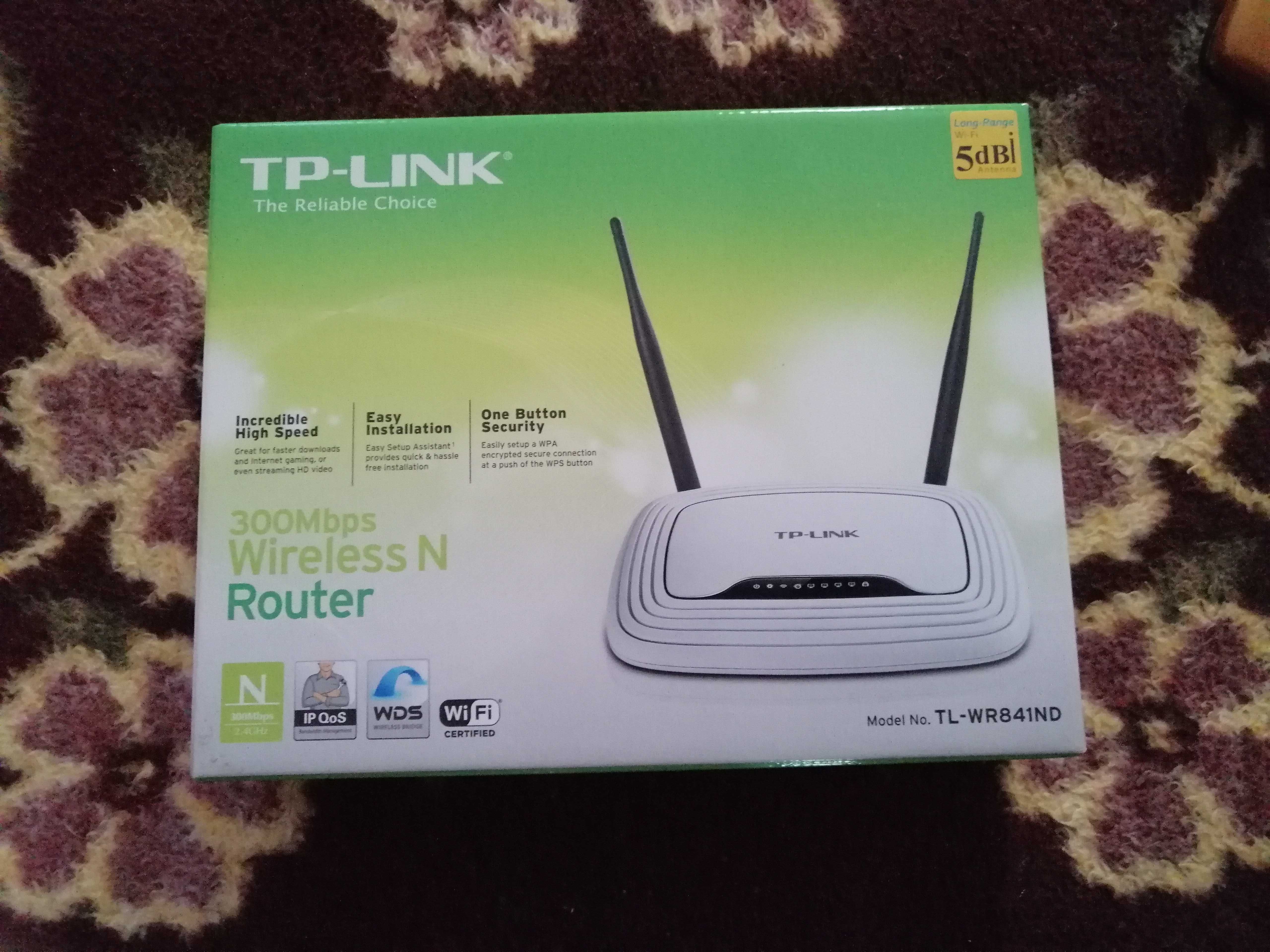 Wi-Fi TP-LINK TL-WR841ND 300Mbps