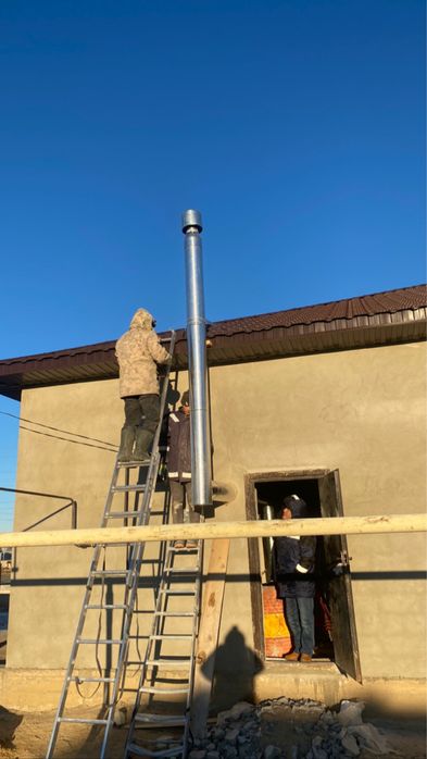 Дымоход | мұржа | дымоход оцинковка | дымоход нержавейка | изоляция