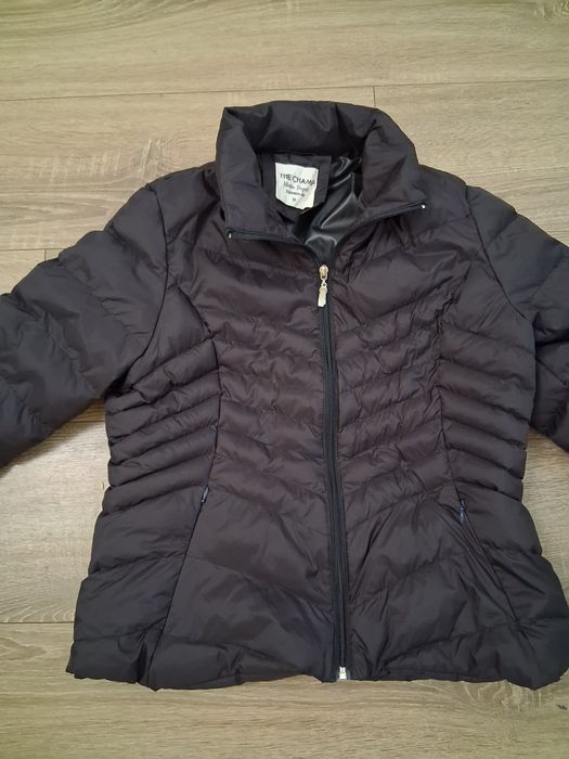 Дамско яке с гъби пух