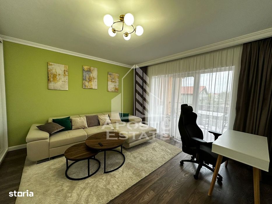 Apartament 2 camere,decomandat,centrala proprie, loc de parcare, Giroc