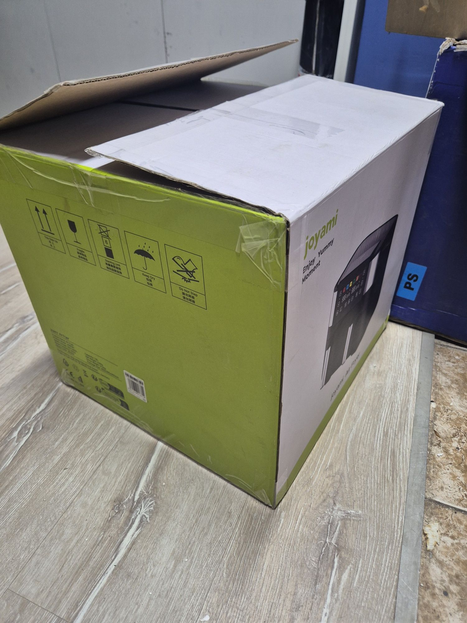 Двоен AirFryer, JOYAMI,  с 2 отделения, и голям капацитет 7,6 л, фун