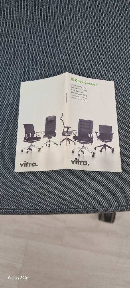 Vitra ID Soft офис въртящ се стол  за комфорт и ергономия внос от герм