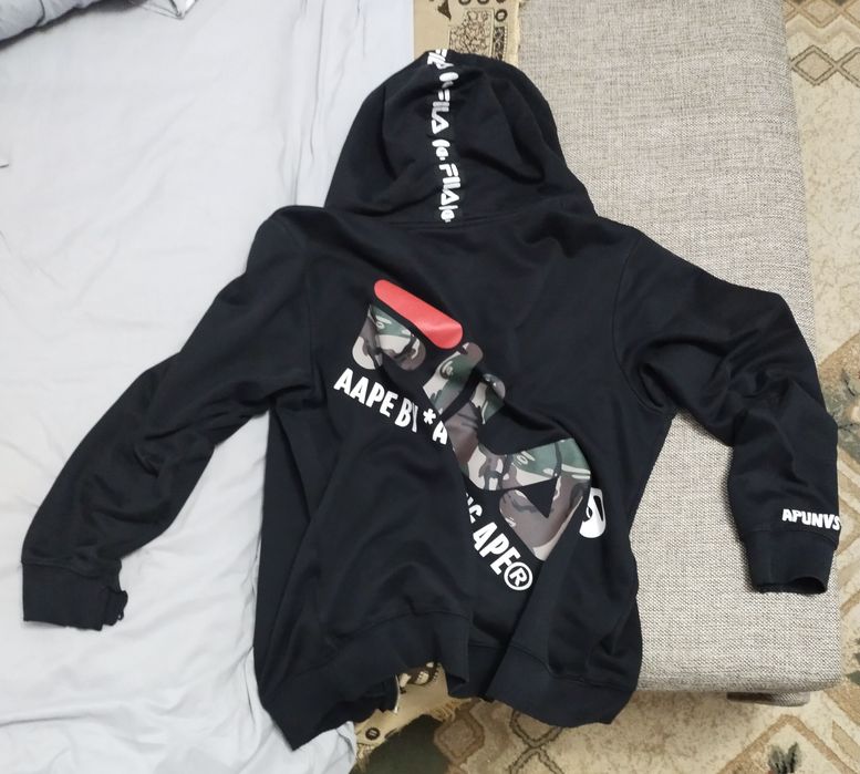 AAPE X FILA zip jacket