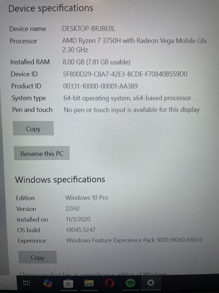 Laptop Gaming Tuff 15