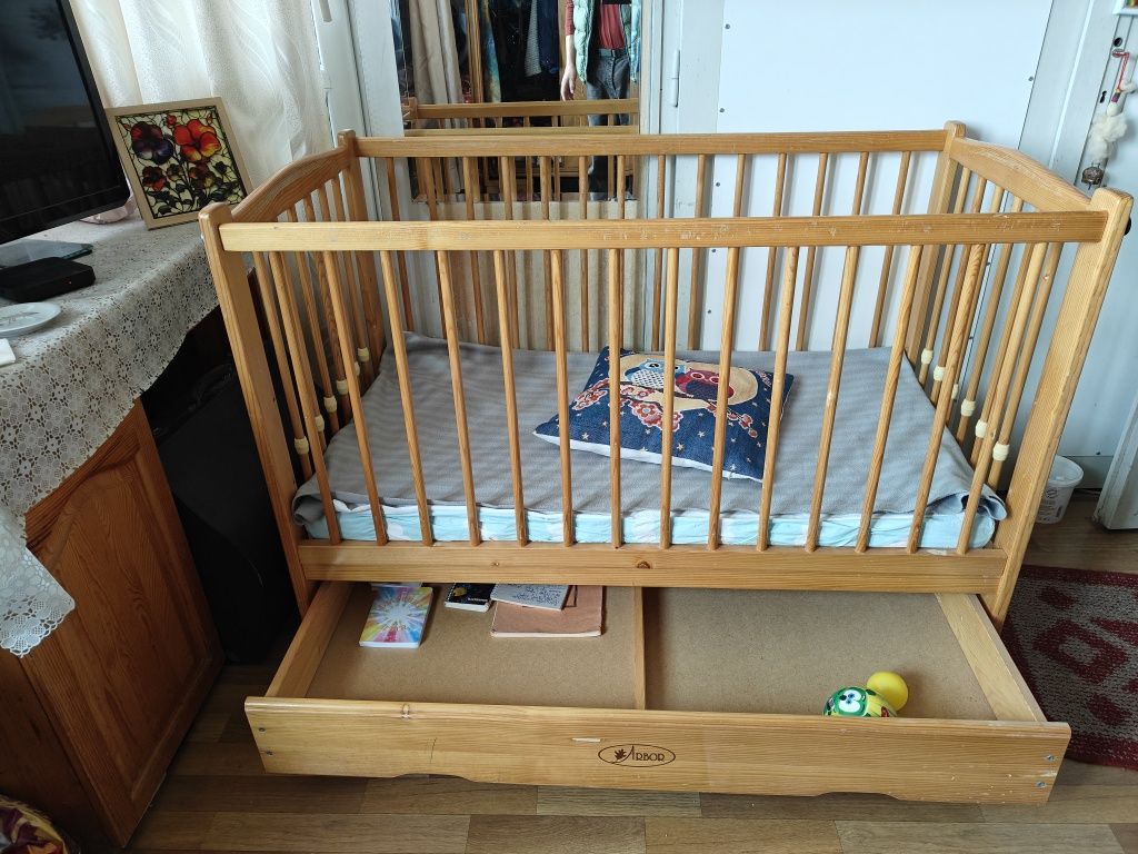 Детска кошара Arbor - креватче дърво 120 х 60см