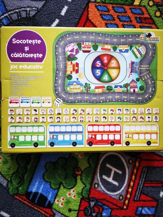 Socotește și călătorește 4+