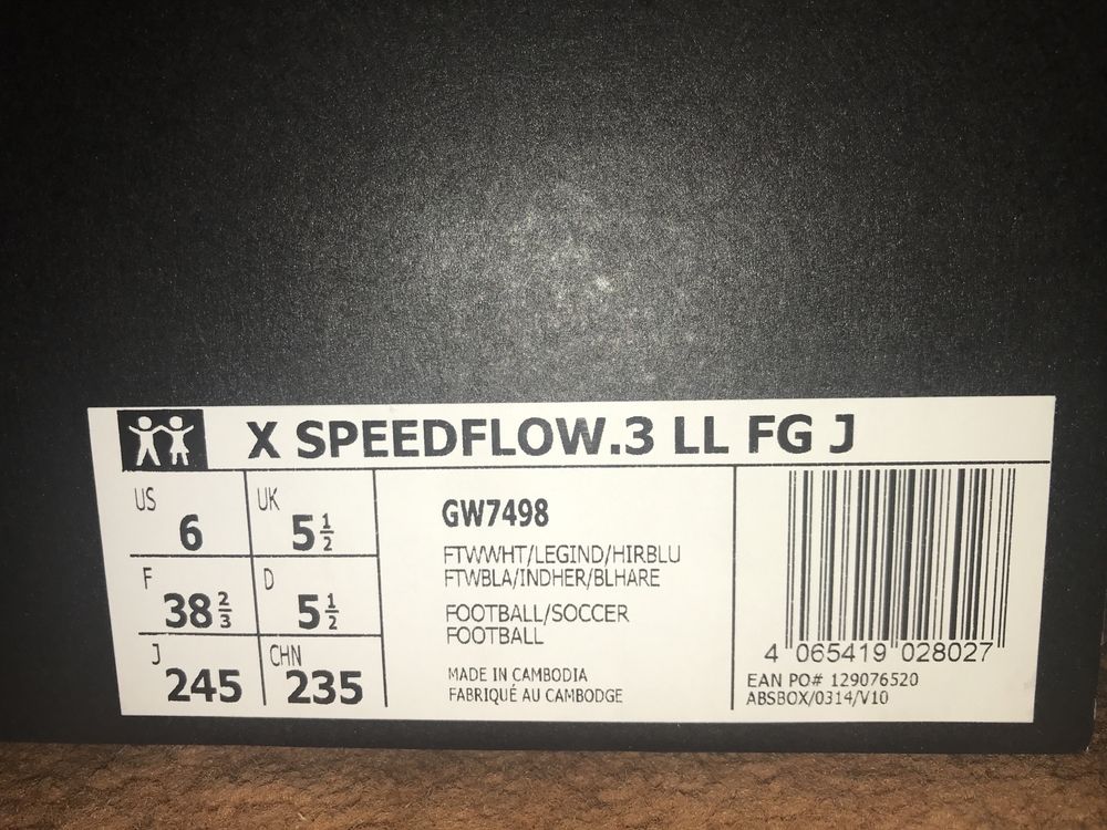 (NOI) Ghete Adidas X SpeedFlow.3 LL FG 38 2/3