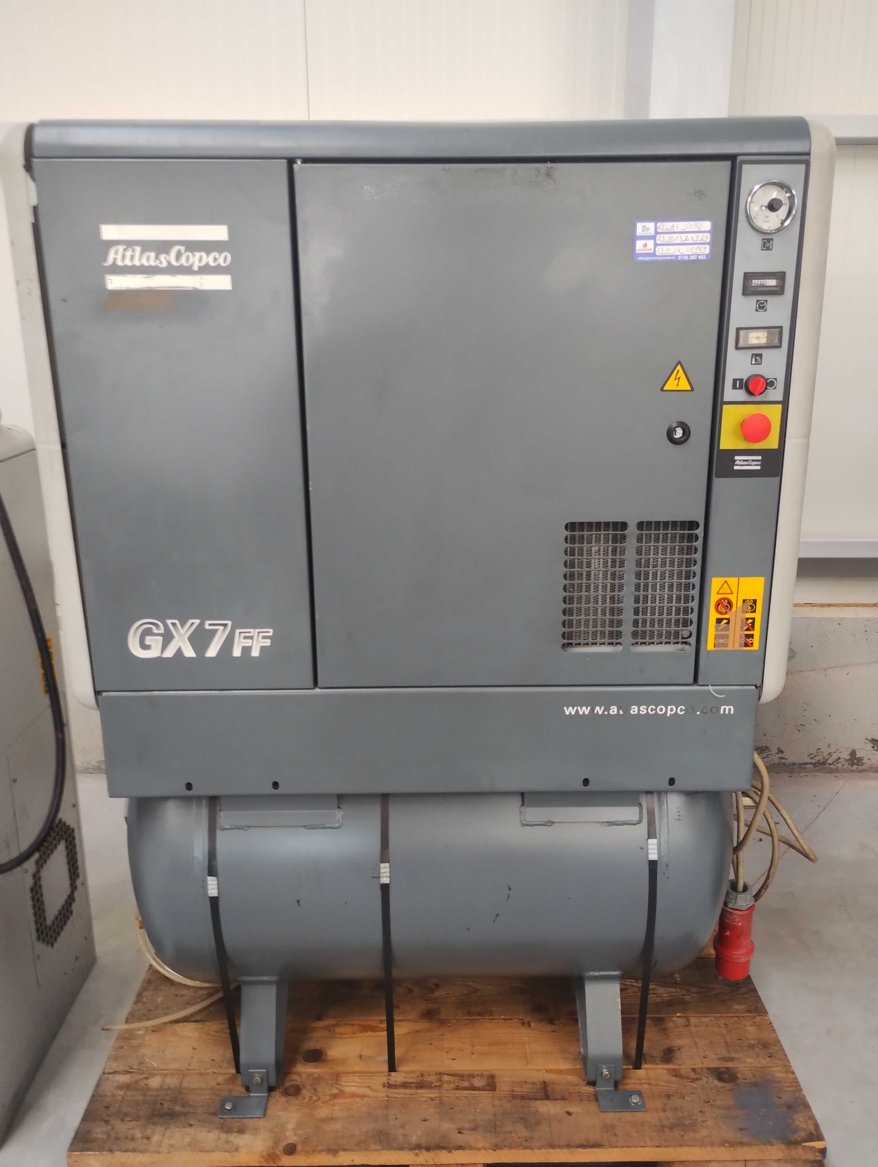 Компресор Atlas Copco GX 7 FF Lipsa Senz. Ventilator