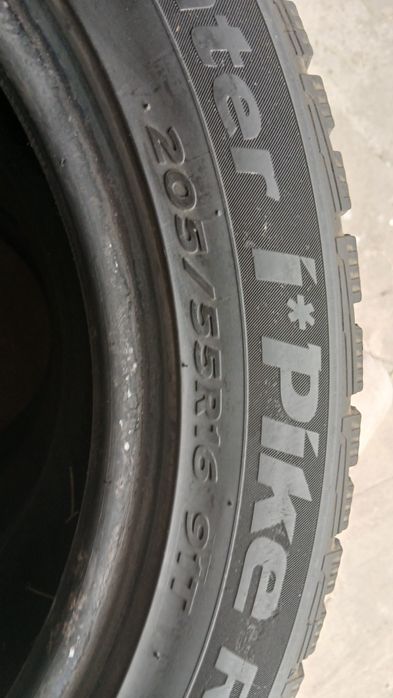 Шина зима бу размер 16, 205, 55
