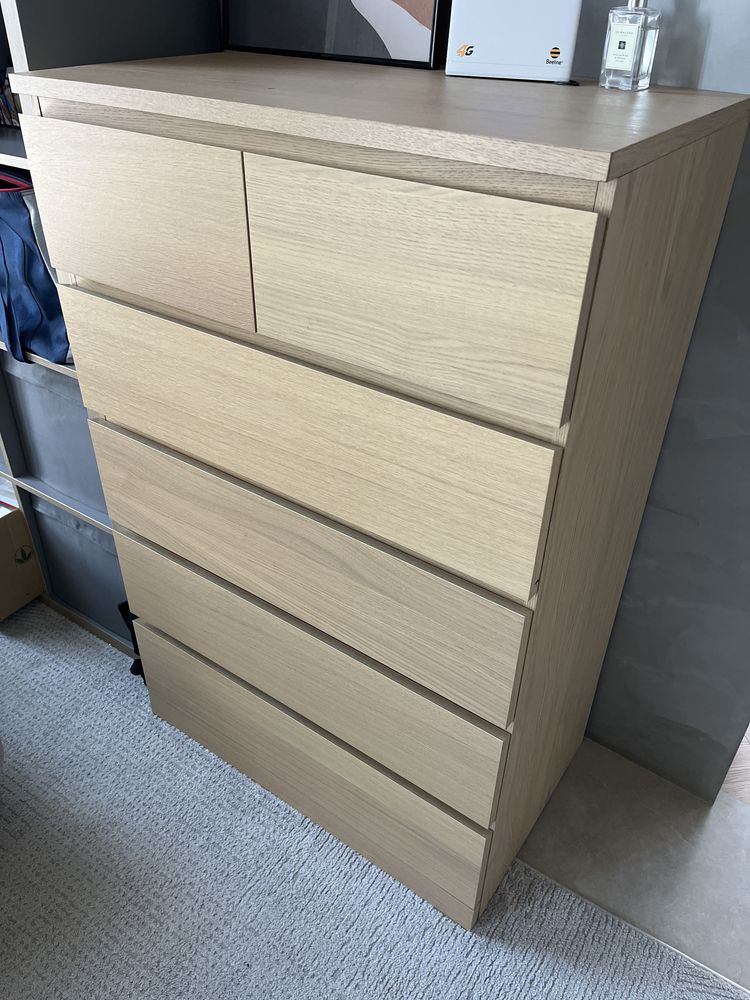 2 комода ikea malm