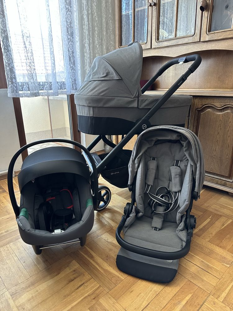 Бебешка количка Cybex Balios s grey 3В1