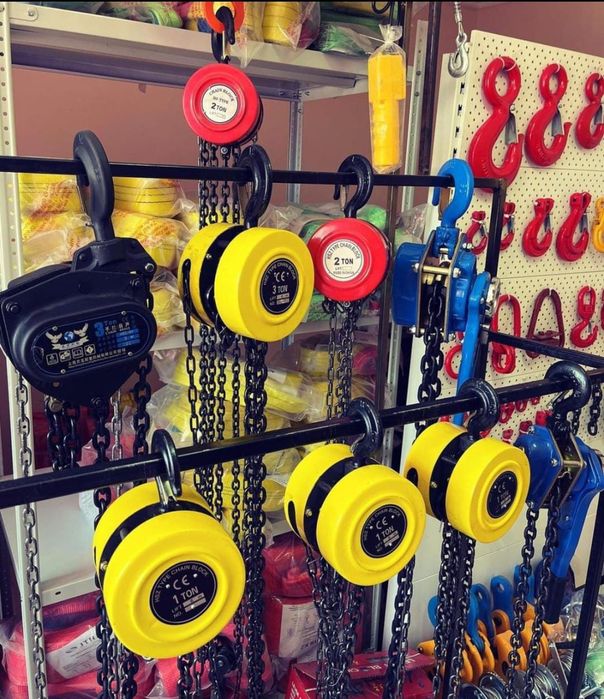 Таль ручная и рычажная цепная рохля тельфер электрическая лебедка Штаб