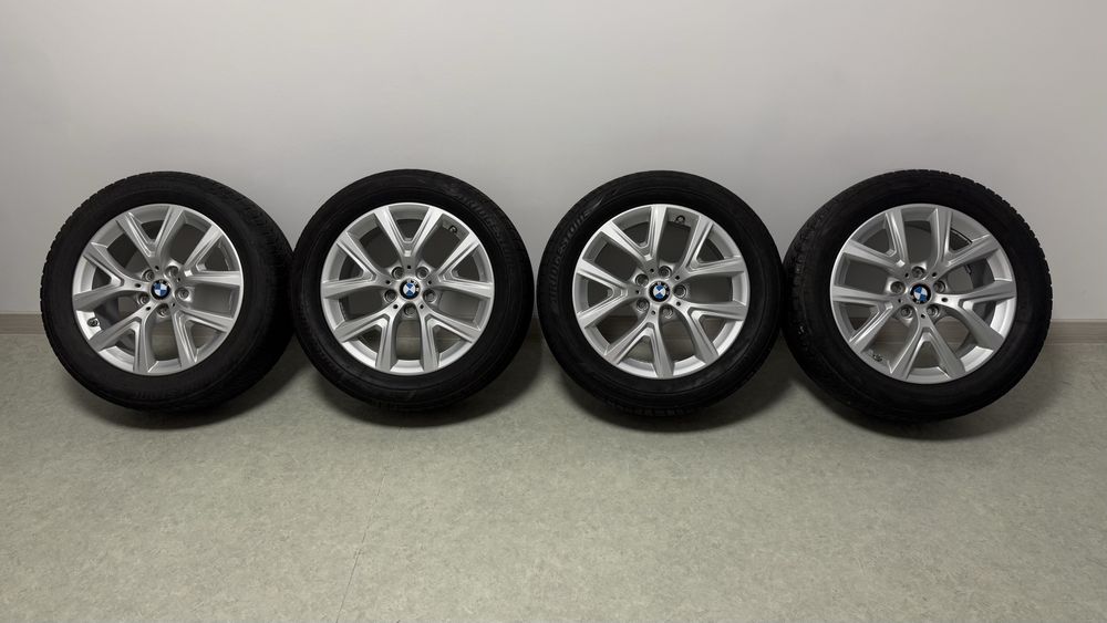 Jante originale Bmw 17 x1,x2, cu cauciucuri iarna 205/60/R17 5x112