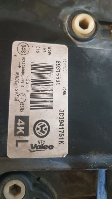 Faruri VW Passat B6 Bi-Xenon Adaptive Stânga + Dreapta Originale Valeo