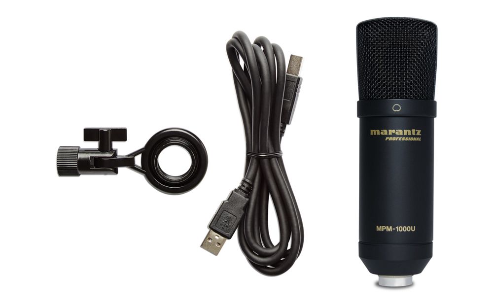 Marantz MPM-1000 USB Микрофон + Пантограф + Поп фильтр