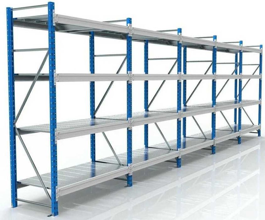 Стеллажи для склада, полки стелаж любые метал конструкции