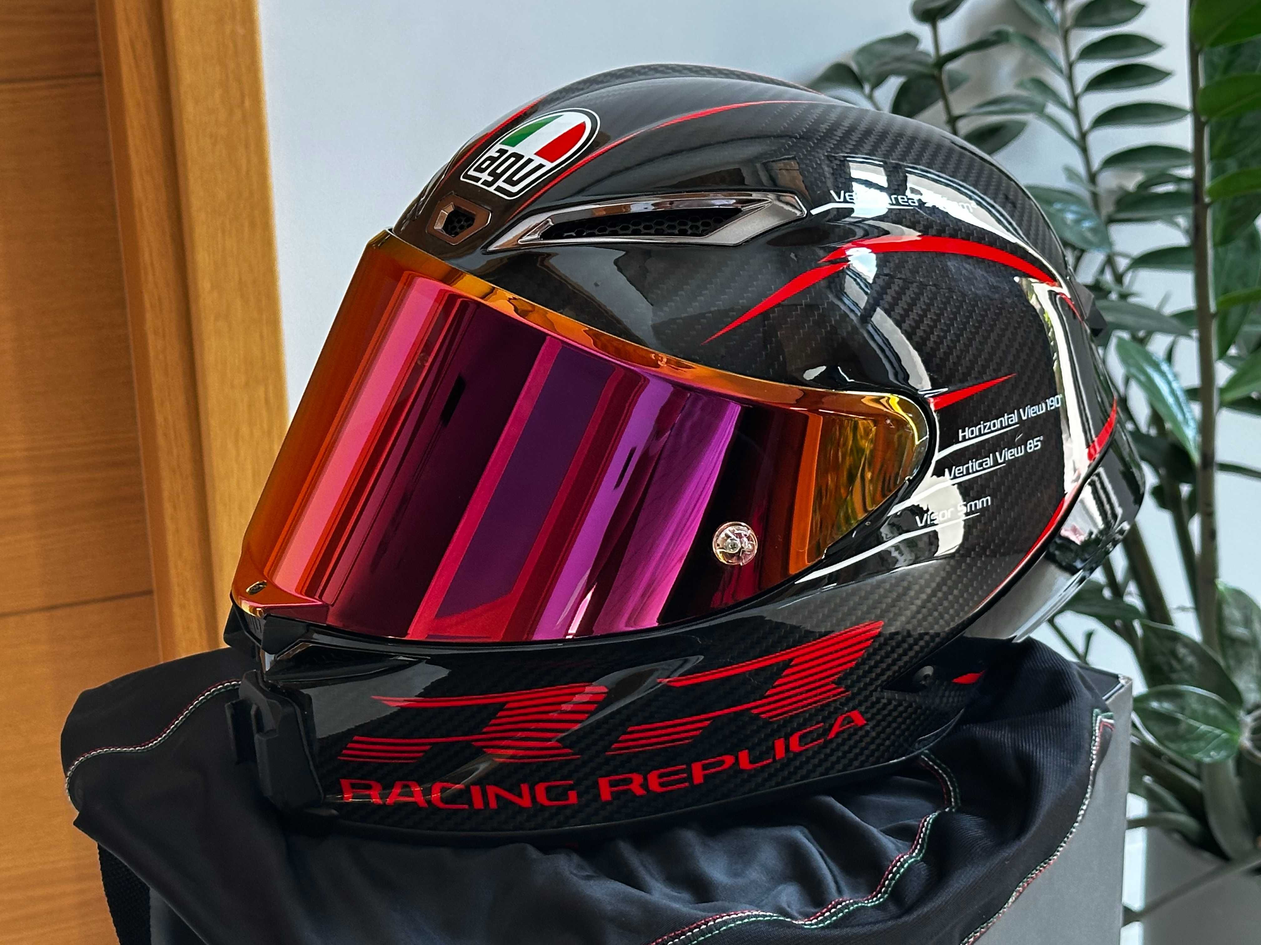 каска шлем за мотор писта AGV Pista GP RR Carbon размер L