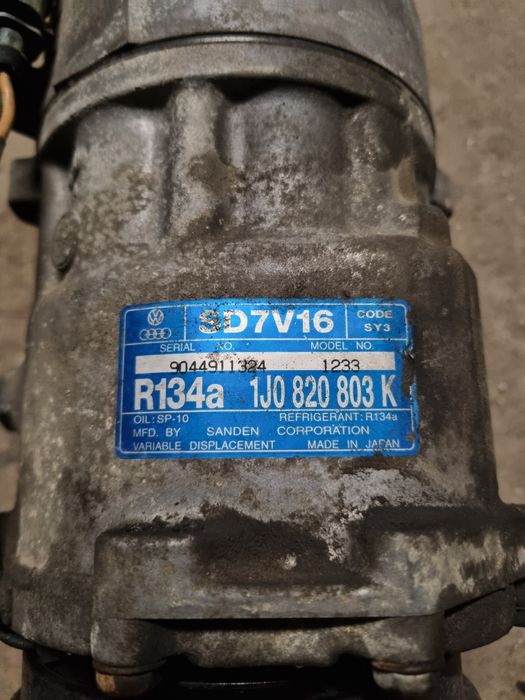 Compresor Clima Ac Sanden original vw Golf IV 1.9 tdi ARL ASZ ATD AXR