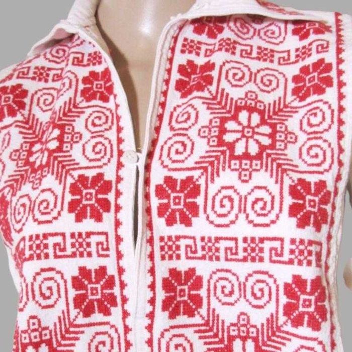 Camasa populara veche , ie traditionala din Banat pt barbati XS-S