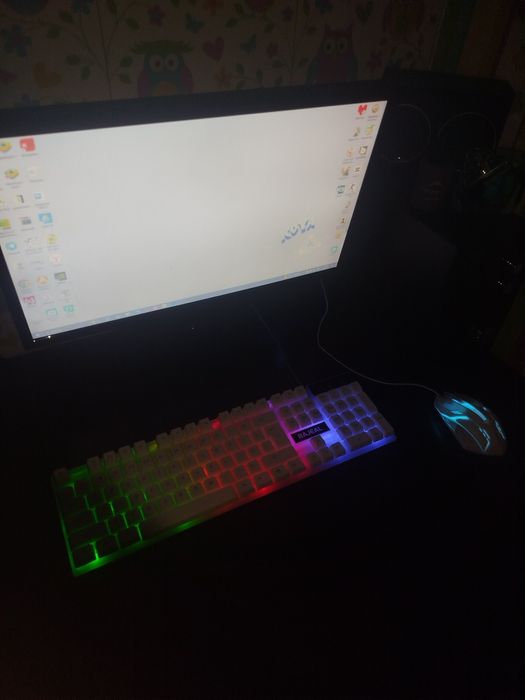 Компьютер игровой со всеми аксессуарами