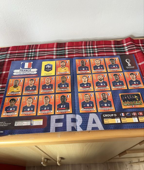 Album panini word cup 2022 +extra stiker