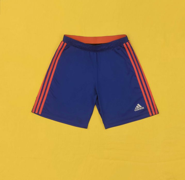 Pantaloni scurti Adidas Climalite - Orange Blue