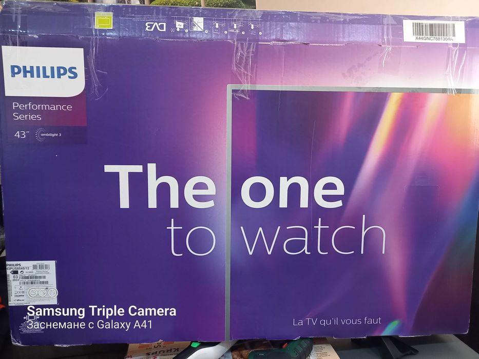 Smart tv Phillips 43" 4K UHD