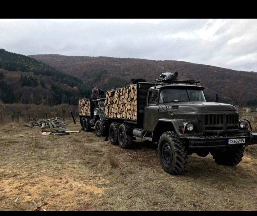 Дърва за огрев дъб и бук Безплатен транспорт