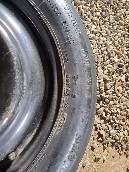 Roata rezerva Slim Toyota C-HR Lexus Rav 4 T145/90D16 Noua