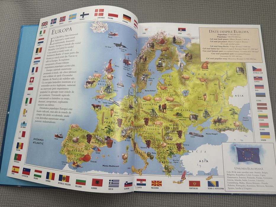 Atlasul ilustrat al lumii pentru copii