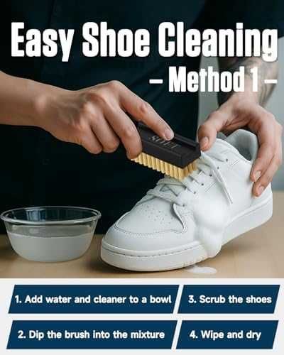Комплект за почистване Концентриран препарат обувки пяна 3 четки кърпа