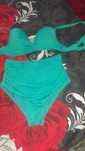 Costum de baie turcoaz