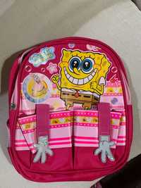 Детска раничка Sponge Bob розова