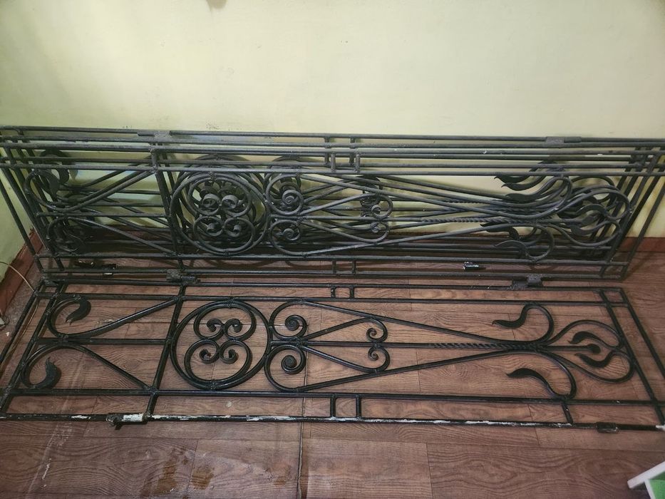 Темир решетка ташки эшиклар учун