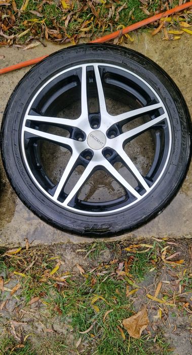 Set 4 jante aliaj Dezent 17” + anvelope Firestone 225/45 R17
