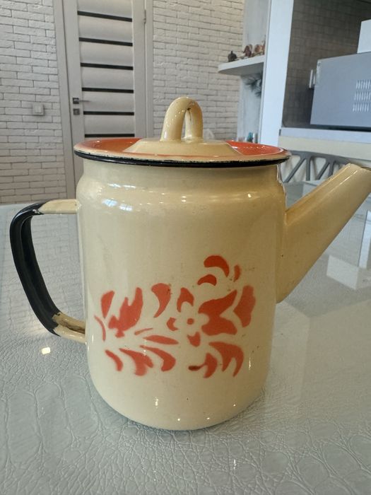 Чайник эмалированный