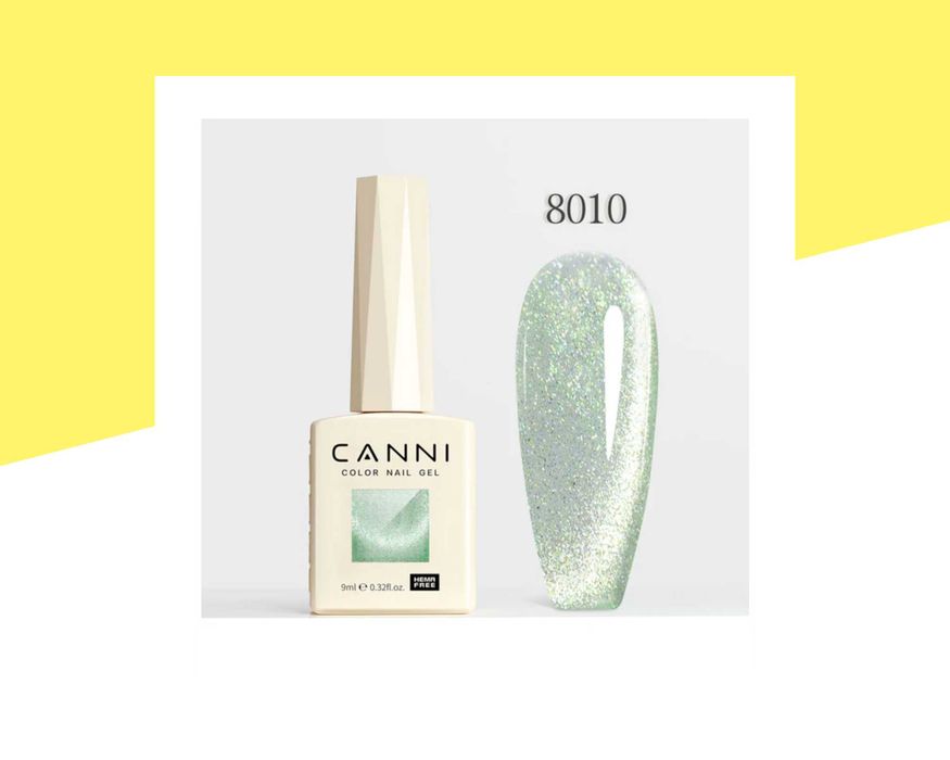 Професионален хипоалергенен гел лак котешко око серия CANNI – 9 мл.