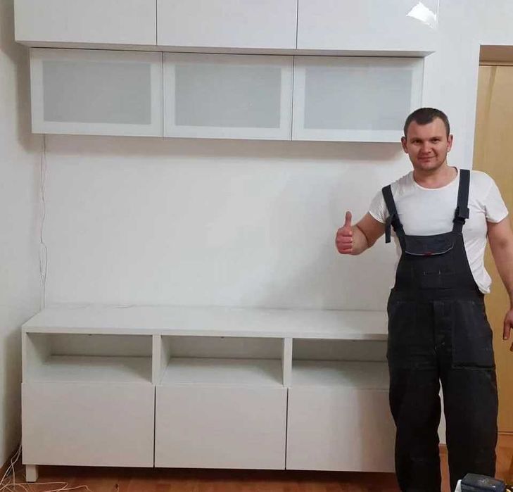 Сборка и разборка мебели, любые работы по мебели!
