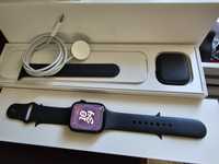 Apple Watch 8, GPS, Carcasa Midnight Aluminium 45mm, garanție