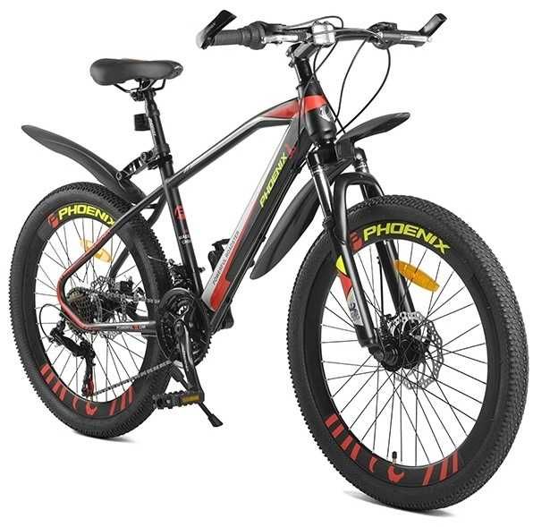 Велосипед Phoenix TR19S2003JL-1 24 дюйм 2018 14 дюймов черный