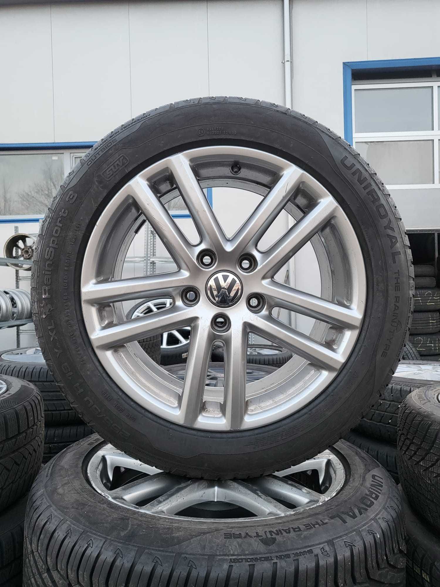 Jante VW Touareg Audi Q7 Anvelope Vara Uniroyal 255 50 19
